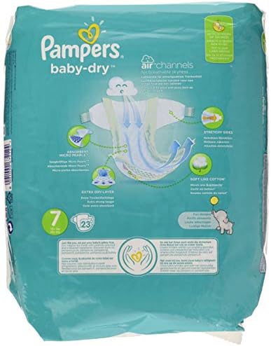 Pampers Baby-Dry Size 7, 23 Nappies