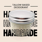 Michelle's Creatives Handmade Tallow Cream Deodorant - Clean Deodorant for Women & Men - Natural Aluminum Free Deodorant - Deodorants Without Aluminum - Ideal for Athletes, Teens- 4 oz (Lavender Sage)