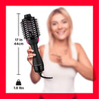 REVLON 1100 Watt 3 Heat 2 Speed Pro Collection One Step Ionic Hair Dryer and Volumizer
