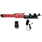 Rotoshovel - Powered Handheld Shovel with Auger & Safety Shutoff for Gardening, Landscaping & Planting - 12 Volt Battery & Charger Included