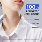 AtClinic Retinol Neck Serum Cream (1fl oz) - Reduce Neck Wrinkles, & Improve Tightening. Korean Skin Care. Vitamin C, Panthenol, Peptide