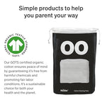 Baby Cotton Pads for Diaper Change by LoveNoobs, 360 Count, Ultra Soft 100% Organic Extra Large Cotton Pads for Baby Sensitive Skin, Lint-Free Premium Jumbo Size Cotton Pads, 100% Cotton Squares