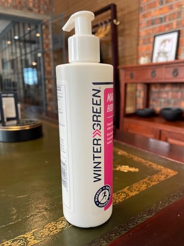 Wintergreen Magnesium Lotion, Pure Magnesium PCA, Shea Butter, Arnica Montana, Seed Oil, & Vitamin E, 8.5 Fl Oz (250 ml)