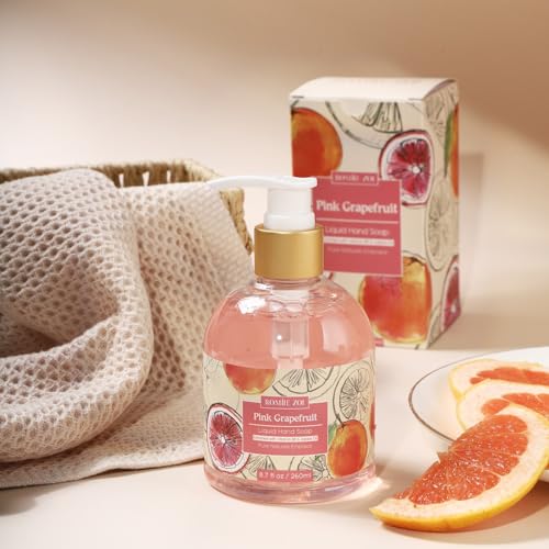 Liquid Hand Soap with Gift Box - Grapefruit - 260ml/ 8.7 fl.oz (Pack of 3)