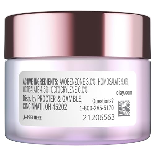Olay Super Cream with Sunscreen SPF 30, Trial Size, Lightweight Face Moisturizer with Sun Protection, 5-in-1 Skin Care Benefits - Hydrating, Brightening, Firming - Niacinamide, Vitamin C, 15 mL