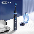 Oral-B iO Ultimate Clean Electric Toothbrush Head, Twisted & Angled Bristles for Deeper Plaque Removal, Pack of 4, Suitable for Mailbox, Black