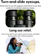 Nikon Prostaff P3 10x42 (16777) Black Binoculars Bundle with Lens Pen, and Cloth - High Powered Compact Adult Binoculars for Hunting, Bird Watching, and Hiking Essentials, Zoom Lightweight Travel
