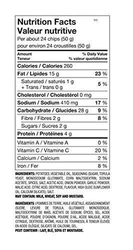 Great Value All Dressed Potato Chips, 200g/7.1 oz., Bag {Imported From Canada}