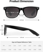 LADEESSE 3 Pack Bifocal Reading Sunglasses for Women, UV400 Sun Readers Glasses Spring Hinge Outdoor Sunglasses +2.50