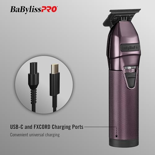 BaBylissPRO FX+ Professional Barber Cord/Cordless Hair Trimmers