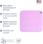 Epi-Derm Keloid Standard Premium Grade Silicone Scar Sheets for C-Section, Tummy Tuck, Cardiac Surgery Scars, Easy to Use & Reusable Silicone Gel Sheets for Scars, 4.7 x 5.7 in - Clear