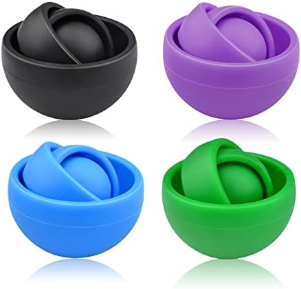 Fidget Toy for Adults, 4PC Fidget Spinner for Teens, Gift Ideas for 8-12 Boys Girls Kids, ADHD Autism Stress Relief Finger Toy