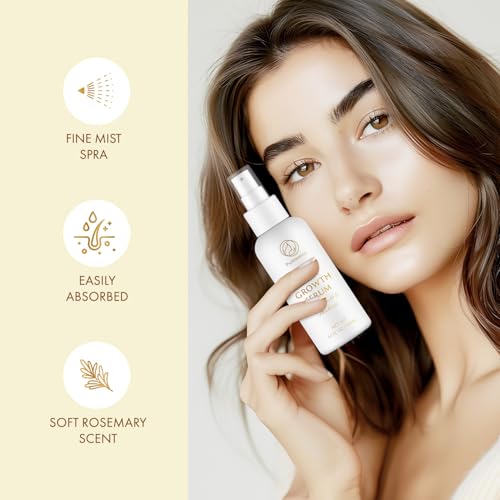 Hair Growth Serum: Rosemary Oil Batana Oil Biotin Castor Oil Rice Water Hair Oils for Hair Growth - Hair Growth Thickening Product - Hair Loss Treatments for Women Men(50 ML)