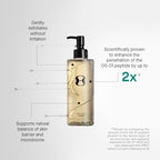 PREP Facial Cleanser to Exfoliate and Support Skin Balance, Dermatologist Tested & Safe for Sensitive Skin
