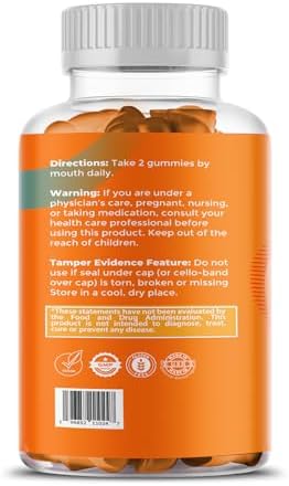 Pumpkin Seed Oil Gummies 4,000 mg for Hair Growth, Urinary Tract Support, Bladder Control Supplement, Younger Looking Skin & Face, Rich in Omega 3, Omega 6 & Essential Fatty Acids– Sugar-Free!