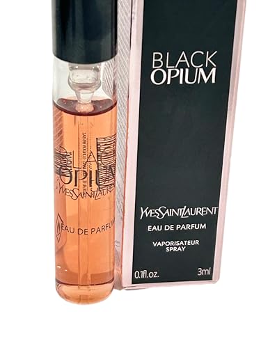 YVES SAINT LAURENT Sample Perfume YSL Sample Perfume Black Opium EDP Mini Women Small Travel 3 ml / 0.1 oz