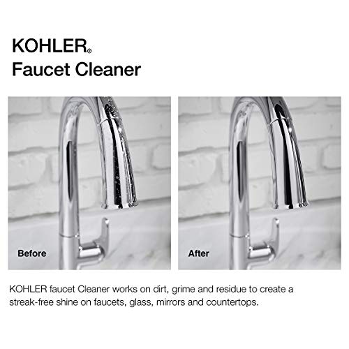 KOHLER K-EC23723-NA Faucet Cleaner, Kitchen and Bathroom Cleaner, 28 FL Oz (Pack of 2)