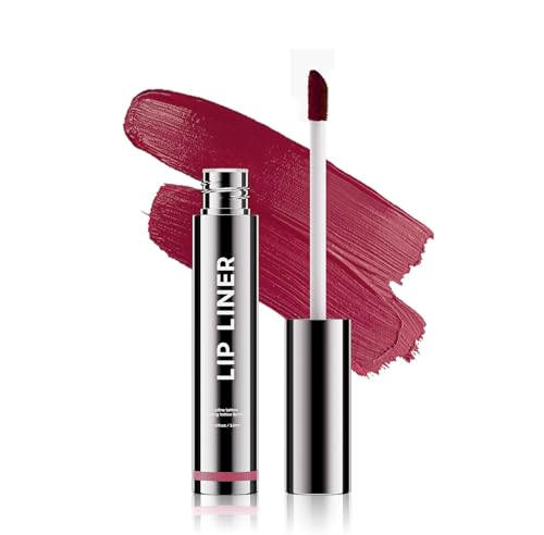 Lip Liner, Lip Liner Stain Peel off, Waterproof & Long Lasting Peel Lip Stain Non-Stick Cup, Enhancing Complexion & Nourishing for All Skin Types, Create A Natural Lip Color (Mauve, 1 Count)
