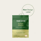 Your Super Organic Super Green Smoothie Mix – Superfood Powder for Natural Immune Support, Made with Wheatgrass, Barley Grass, Moringa, Spirulina, Chlorella & Baobab Powder (30 Servings)