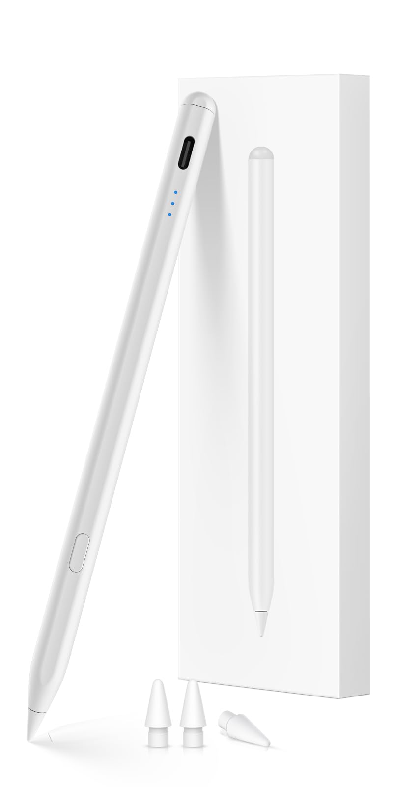 Keepro Stylus Pen for iPad 2018-2026, One-Click Undo USB-C 3X Fast Charging
