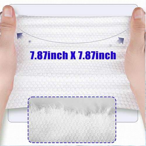 2 Pack Face Towels Disposable,100 Count Ultra Thick Disposable face towels Facial Wash Cloth for Sensitive Skin, Face Clean Towels, clean skin club face towels, Lint- free Facial Tissue