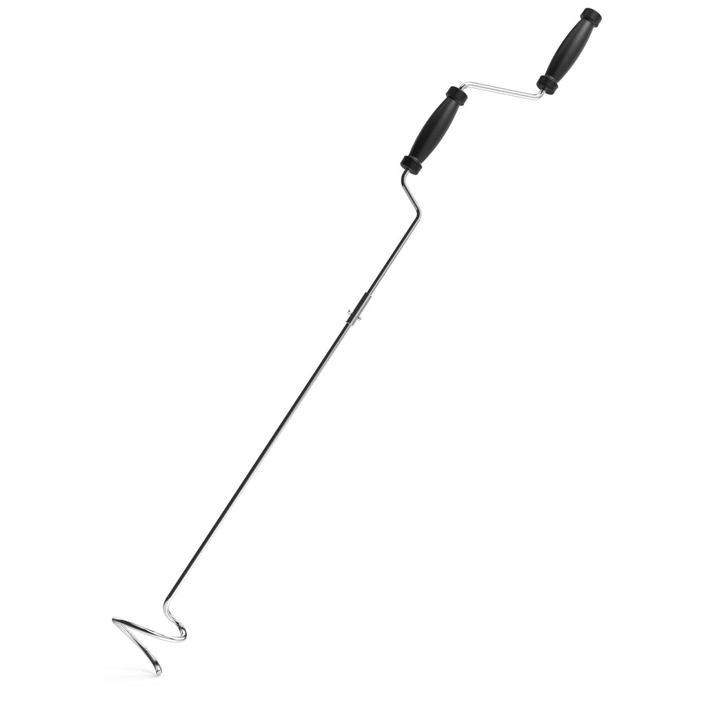 EJWOX Stainless Steel Compost Aerator Tool - Manual Turner & Mixer for Compost Tumblers and Bins | Faster Decomposition, Rust-Proof
