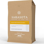 Sarasota Coffee Whole Bean Signature House Breakfast Blend | Medium Roast Gourmet Coffee Beans | Low Acid, Mold Free, Specialty Grade Bulk Beans | 5lb (80 oz)