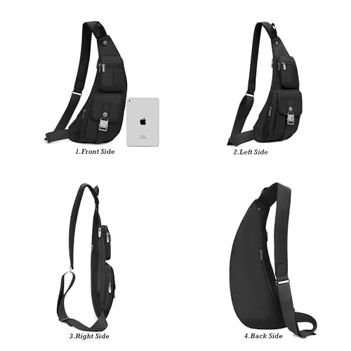 NICGID Sling Bag Chest Shoulder Backpack Crossbody Bags for Men Women