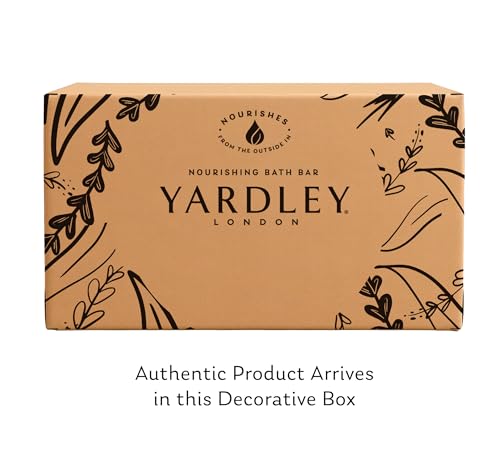 Yardley London Soap Bath Bar Bundle - 10 Bars: English Lavender, Oatmeal and Almond, Aloe and Avocado, Cocoa Butter, Lemon Verbena 4.25 Ounce Bars (Pack of 10 Bars, Two of each)