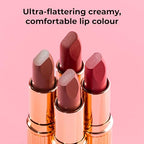 MCoBeauty Creme Matte Luxe Lipstick, Prance Proudly, Velvety Matte Finish for Bold Elegance, Vegan, Cruelty Free Cosmetics