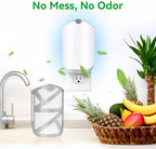 8Pcs Mosquito Bug Light Flying Insect Trap Refills 8 Pack Compatible with ZEVO, Indoor Fruit Fly Refill Cartridge Sets for Plug-in Light M364 and Max