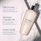ELEMIS Skin Nourishing Milk Bath | Creamy Bathing Milk Enriches, Conditions and Softens Extra Dry Skin with Camellia Oil and Oat Extract | 400 mL