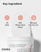 COSRX BHA Toner Pads, 70 Sheets, Exfoliating Pads for Dead Skin & Blackheads, Minimize Pores, Prevent Breakouts, Improve Skin Texture, Korean Skin Care
