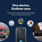 Spytec GPS Mini GPS Tracker for Vehicles, Cars, Trucks, Loved Ones, Fleets, Hidden Tracker Device for Vehicles with Unlimited US and Worldwide Real-Time Tracking App - GL300 4GLTE Super SIM Tracker