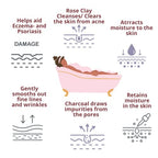 Sea Moss Soap 2 bars| Handmade| For All Skin Types Acne, Eczema, Psoriasis | Shea Butter, All Natural, Body and Face, Dr. Sebi Inspired, Vegan, Gluten Free, Men & Women, Moisturizing, Essential Oils