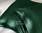 Yanibest Satin Pillowcase, King Size Pillow Cases Set of 2 - Silk Pillow Cases for Hair and Skin with Zipper, Silk Pillow Cases King for 20"x36", Exquisite Packaging for Women Men