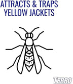 TERRO T362 Outdoor Yellow Jacket Trap with Bait