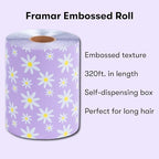 FRAMAR Whoopsie Daisy Hair Foil – Hair Foils For Highlighting Long Hair, Highlight Foils For Hair Highlighting, Salon Foils For Hair Highlighting Kit, Salon Foils For Hair Stylist, Foil Hair – 320 ft