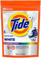 Tide Power PODS Plus Ultra OXI White and Bright Laundry Detergent, Advanced Stain Removal and Whitening Power, 18 Count, Tide Pods Laundry Detergent, Laundry Pods Detergent