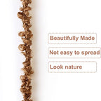 ZRQ 24 Inch Butterfly locs Crochet Hair 6 Packs Soft Distressed Locs Color 27,Pre-looped Blonde Faux locs Crochet Braids Goddess Locs For Women（6 Packs,27#)