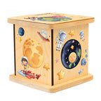 Wooden Piggy Bank for Kids and Adults, Personalized Gift Handmade in USA by BloomOwl, Custom Piggy Bank, Personalized Banks for Kids, Gifts for Baby Boys and Girls (Astronaut)