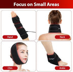Comfytemp Red Light Therapy Wrap for Body, 37'' Near Infrared Light Belt for Neck Face Chin Knee Ankle Pain Relief, 10W Wearable Wrap with 63 LEDs for Hand Foot Joint Muscle Stiffness, 660nm & 850nm