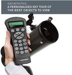 Celestron 31145 NexStar 130SLT Portable Computerised Newtonian Reflector Telescope with Quick-Release Fork-arm Mount, Accessory Tray and 'Starry Night' Special Edition Software, Grey