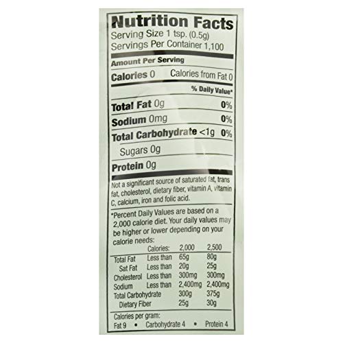 Great Value Granulated No Calorie Stevia Sweetener, 19.4oz Resealable Pouch (Pack of 2)