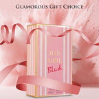 Bad Girl Blush for Women EDP 3.4 fl Oz- Top Notes of Sweet Citrus Bergamot with Sweet, Soft Hints of Almond - Base Scents of Fresh, Floral Peony & Warm Blend of Vanilla - Elegant 100ml Bottle