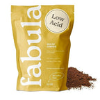 Fabula Coffee Decaf Dark Roast Freshly Ground - Organic - Low Acid - Single Origin - Non-GMO - Mold Free - 12 Ounces
