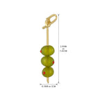 Madison Tyler Green Olive Dangle Earrings for Women Fun Fruit Earrings