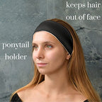 Pure Silk Headband for Sleeping and Natural Hair | Handmade in FL | Spa Headband Sleep Headband for Hair Head Band Hair Bands Wide Silk Headbands for Women
