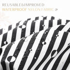 Yanibest Waterproof Shower Cap for Women, Reusable Double Layer Shower Cap, Non-Slip Shower Cap for Most Hair Types, One Size