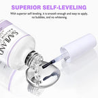 SAVILAND 30ML Gel X Nail Glue U V Light: 2 Pcs Gel Nail Glue and U V Nail Lamp for Nails, Gel X Nail Kit with Lmap Fast Curing Nail Glue for Gel X Extension DIY Home Nail Art